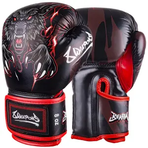 Thaï Boxing Gloves Bestial Wolf Child 8 Weapons image-0