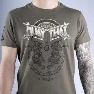 T-shirt 8 Weapons Sak Yant Tiger image-5