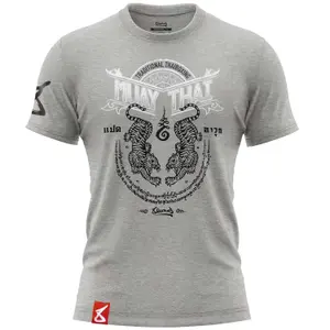 T-shirt 8 Weapons Sak Yant Tiger image-1