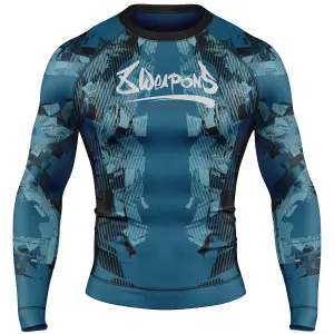 Long sleeve rashguard 8 Weapons Hit 2.0 image-0