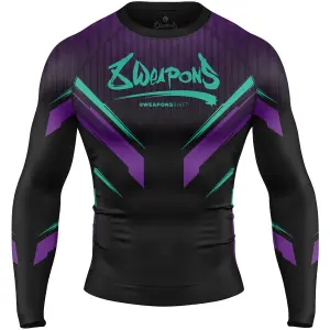 Long sleeve rashguard 8 Weapons Shift image-0