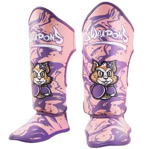 Thai boxing shin guards for girls 8 Weapons Jenny image-0