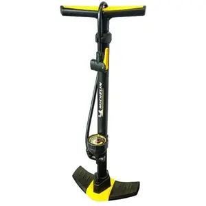 Stalowa pompka nożna z manometrem Michelin image-0