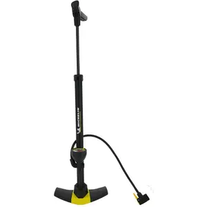 Stalowa pompka nożna z manometrem Michelin image-1