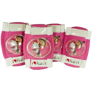 Kit de protection mobilité urbaine coudes + genoux fille Moi moche et méchant image-0