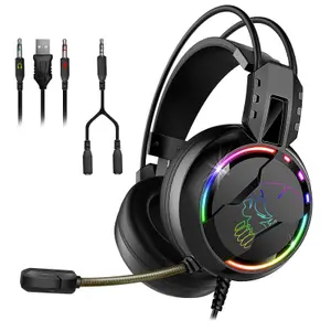 Kopfhörer PS4/PS5/XBOXONE/SeriesX/SWITCH/PC Trade Invaders PRO H7 RGB image-1