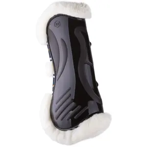 Open front gaiters for horses eQuick Vibe Fluffy image-1