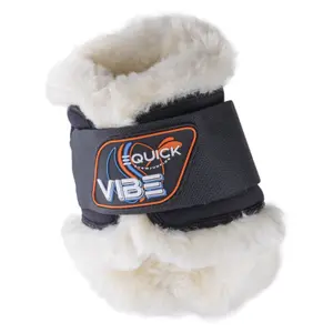 Open hind gaiters for horses eQuick Vibe Fluffy image-2
