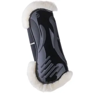 Otwarte ochraniacze na przednie nogi dla koni z rzepem eQuick Vibe Fluffy image-1