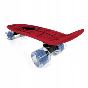 8054-skateboard-kind-seven-penny-board-spider-man-rot-schwarz-21-6-x5-7-55x14-5-cm