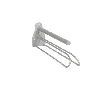 Metal saddle rack with saddle blanket support for horse Grooming Deluxe image-1