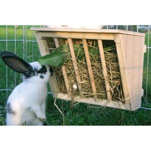 Hay rack for rodents Kerbl Nature XL image-1