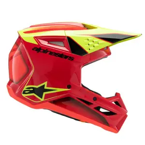 Casque moto cross enfant Alpinestars Supertech M3 Fray image-0