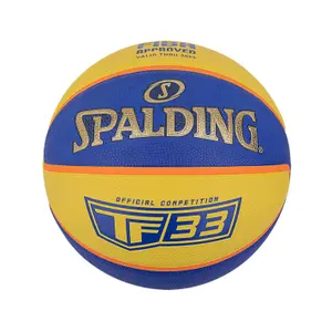 Pallone Spalding TF-33 Gold Rubber image-0