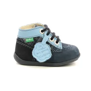 Baby booties Kickers bonbon-2 image-1