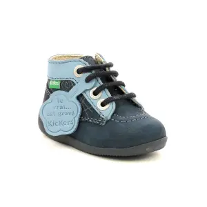 Baby booties Kickers bonzip-2 image-0