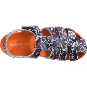Children's sandals Kickers Summertan image-3