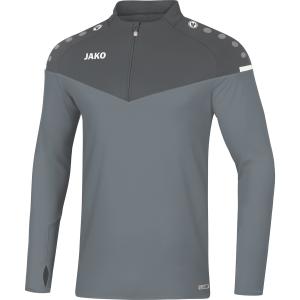 8620-u-40-sweatshirt-mit-reissverschluss-jako-champ-2-0-grau-kohlegrau