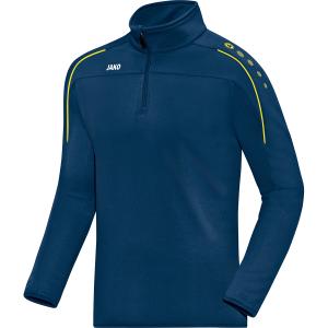 8650-u-42-zip-up-sweatshirt-jako-classico-dark-blue-lemon