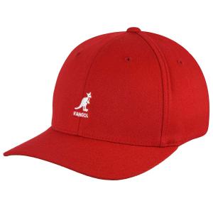 8650bc-rj600-berretto-kangol-wool-flexfit-baseball-rojo