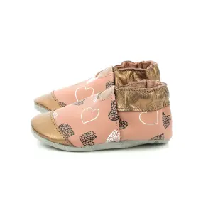 Baby slippers Robeez  Spicy Hearts image-1