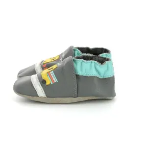 Baby slippers Robeez truck road image-3