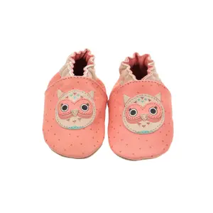 Baby slippers Robeez Owl Then image-2