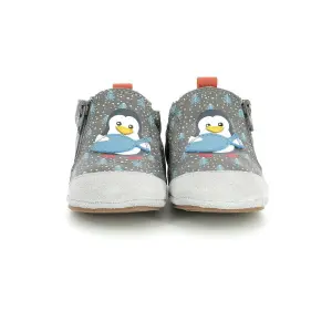 Baby slippers Robeez blue pinguins image-4