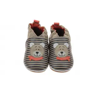 Baby slippers Robeez breton bear image-0
