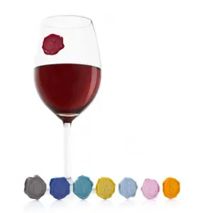 Glass Vacu Vin Cepages