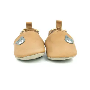 Baby slippers Robeez doubear camel image-2