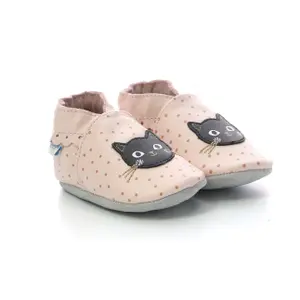Baby girl shoes Robeez Meek Cat image-0