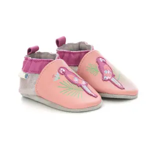 Baby girl shoes Robeez Fairy Parrot image-0