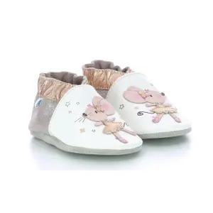 Baby girl shoes Robeez Dancing Mouse image-0