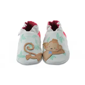 Baby boy shoes Robeez Acrobaticmonkey image-0