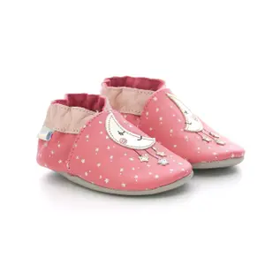 Baby girl shoes Robeez Sleepy Moon image-1