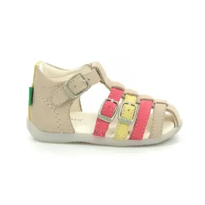 Baby girl sandals Kickers Bigfor image-0