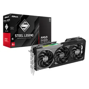 Carte graphique ASRock Radeon RX 9070 XT Steel Legend image-0