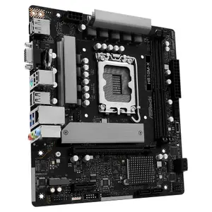 Carte mère ASRock H810M-X (Intel LGA 1851) Micro ATX image-1