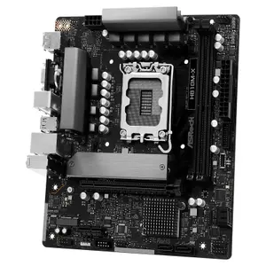 Carte mère ASRock H810M-X (Intel LGA 1851) Micro ATX image-2