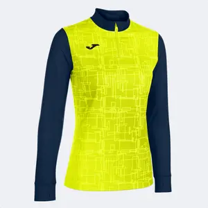 901257-321-sweatshirt-femme-joma-elite-viii-1-2-zip-bleu-marine-jaune