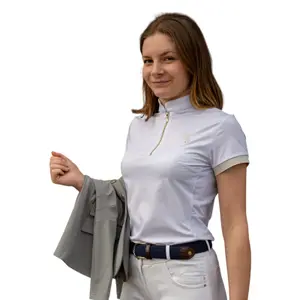Polo de concours fille Flags&Cup Andria image-0