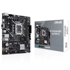 Carte mère ASUS Prime H610M-D DDR5 (Intel LGA 1700) Micro ATX image-1