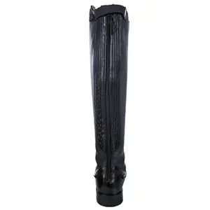 Bottes d'équitation en cuir enfant HKM Sevilla Standard Length/Width image-3