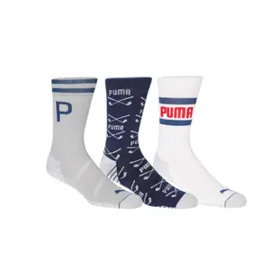 Conjunto de 3 meias Puma Fusion crew image-0