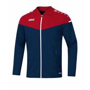 9820-f-91-jacke-jako-femme-de-loisir-champ-2-0-marineblau-rot