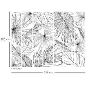 Tapete 99déco Lämnar Svart image-3