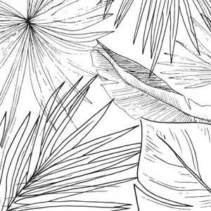 Tapete 99déco Lämnar Svart image-0