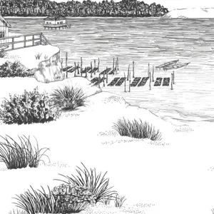 Tapete 99déco Cap Ferret image-1