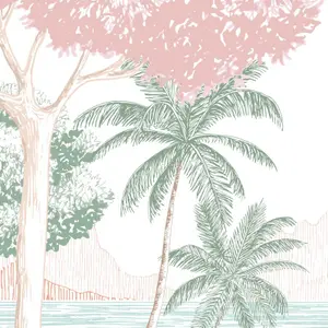 Tapete 99déco La Plage Colorée image-0